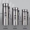 Japan's New Model Portable Outdoor Business Water Cup with Filter, Tea Brewing Cup, Stainless Steel Large-Capacity Thermos Cup