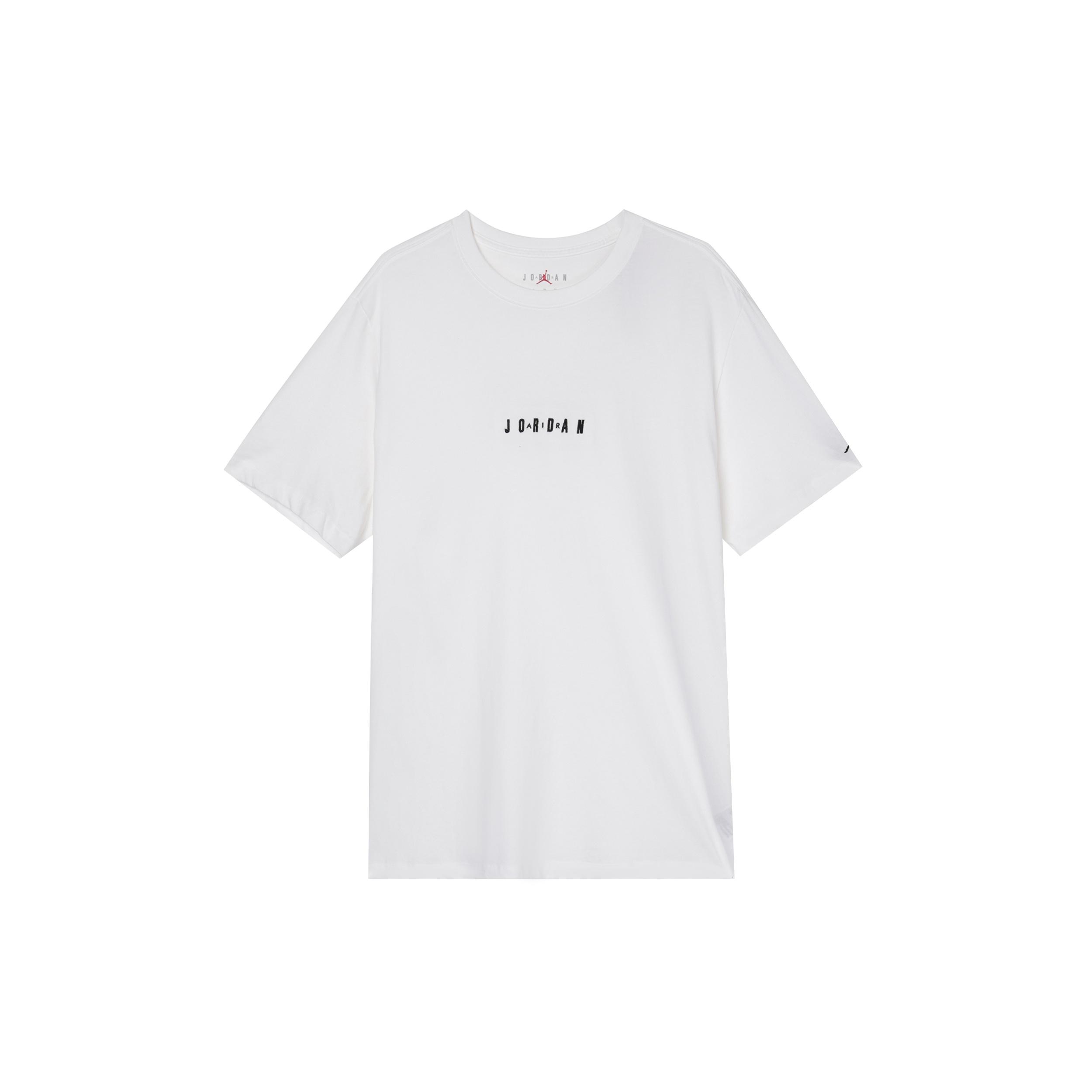 Air Jordan Word mark T-Shirt  White  Men s DM3182-100 XXL