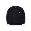 MLB Sweatshirts Unisex Black Crew Neck Moderate Regular 3AMTI0121-50BKS