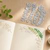 8 Stück Weinreben-Schneideform, Fotoalbum-Form Prägeform, Langlebige Kohlenstoffstahl-Schablone, für DIY-Scrapbooking-Kartenherstellung Zubehör