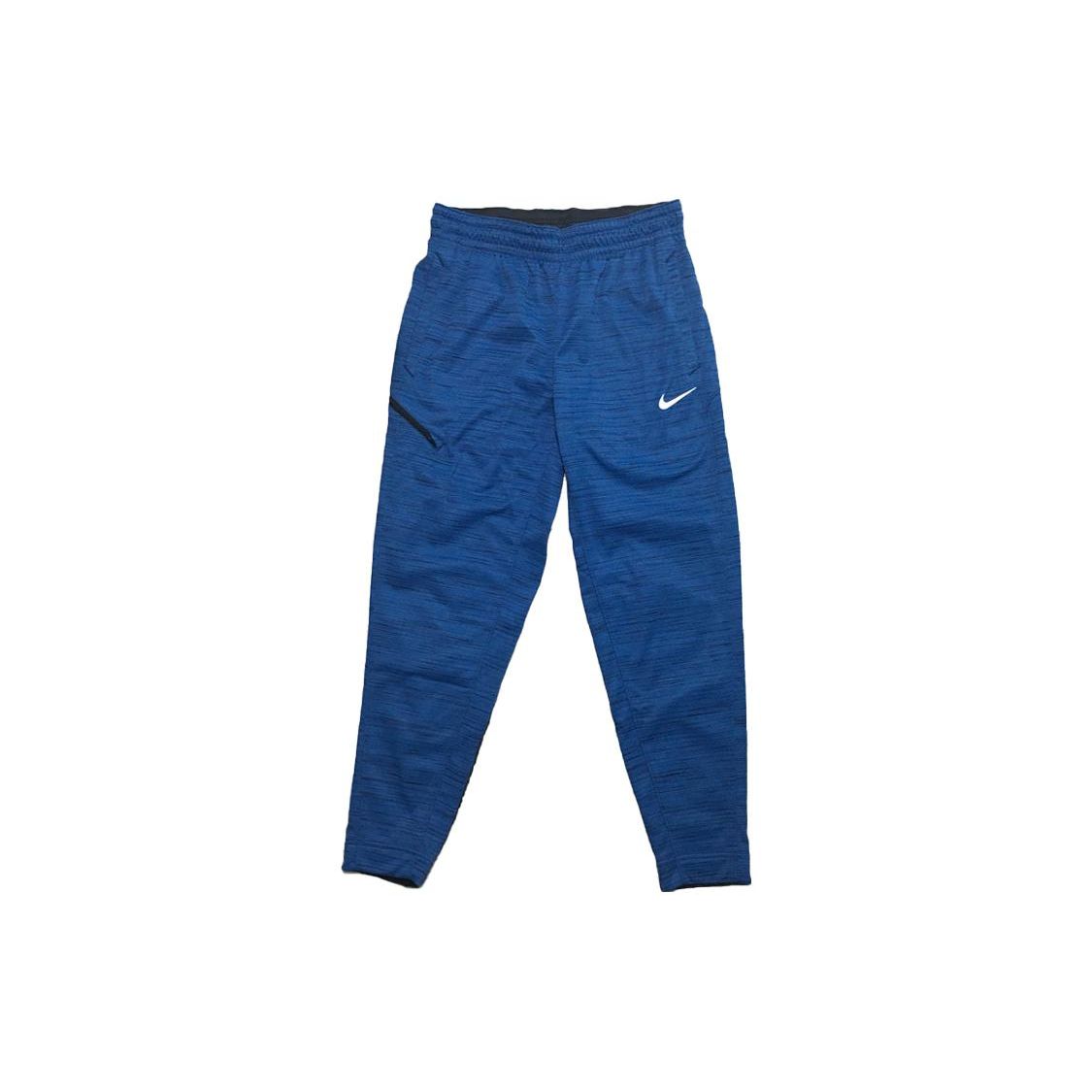 

Nike Elastic Casual Spliced Logo Knitted Sports Pants Men bottoms Blue Black 857060-429 XL