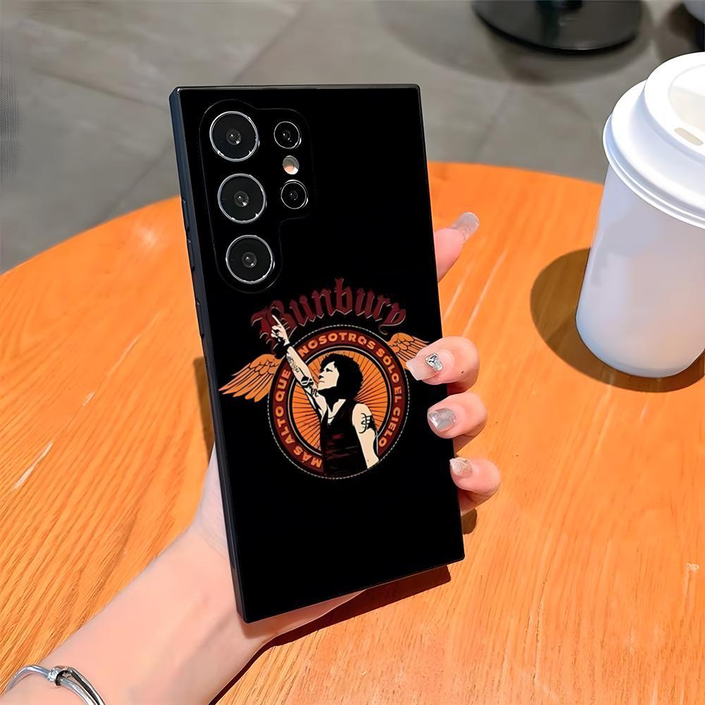 

Enrique Bunbury Phone Case For Samsung S25 Ultra S24 S23 Fe S22 S20 S21 Plus A54 A34 A53 A16 Back Cover Samsung s20fe