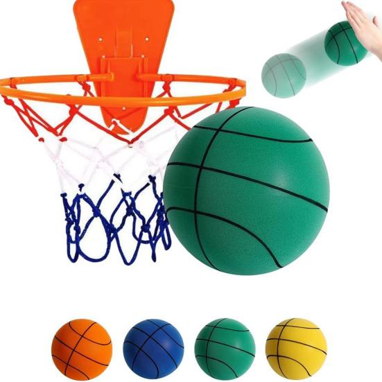 Tichý basketbalový set Indoor Dribble Dream Tichý basketbalový míč bez hluku pro halové aktivity Lehký Skvělý dárek