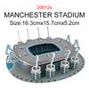 1Set Football Field Paper Puzzle Famous Stadiums Mini 3D Model Puzzle Home Decoration Assembly Football Fan Gifts Boys Girls ZYF