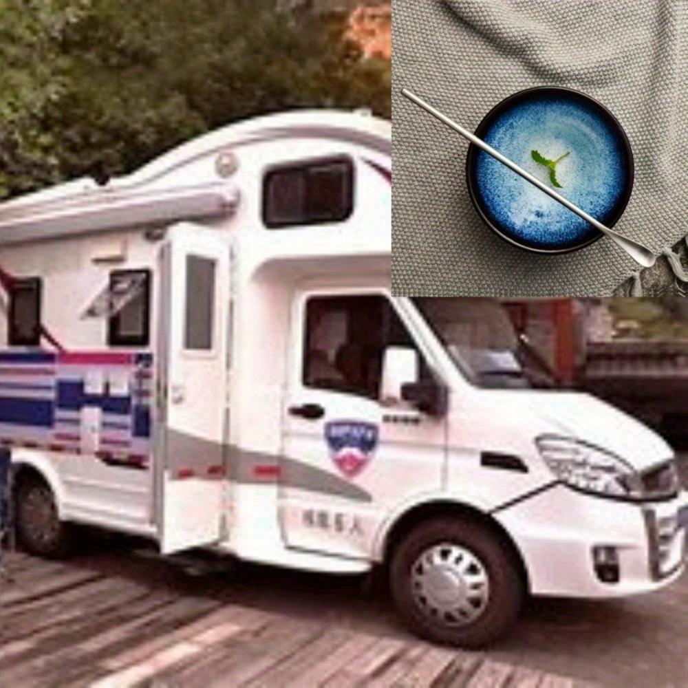 1pc Premium 304 Stainless Steel Iced Tea Spoon - Long Handle for Coffee & Tea Stirring - Elegant Drink Mixer Stick