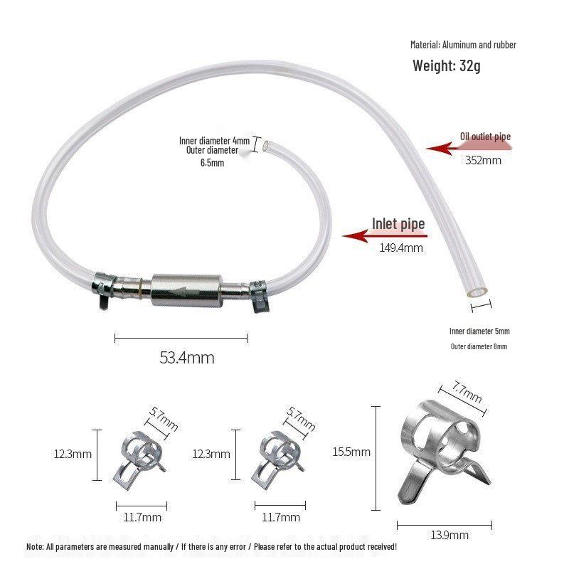 Motorcycle Hydraulic Brake Bleeder and Oil Suction Pump Tool
