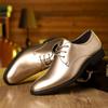 New Fashion Male Pointed Patent Leather Glazed Lace-up Dress Formal Oxford Shoes For Men Homecoming Wedding Party Footwear