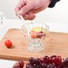 Glass Dessert Glass Cup Transparent Ice Cream Bowl Lead-free   Kitchen