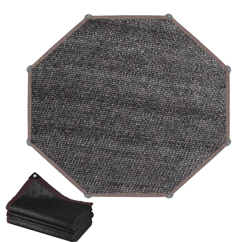 6-14FT trampoline shade cover Trampoline Sunshade Net Mesh Trampoline Sunshade Tent Cover Compatible with 6/8-bar models