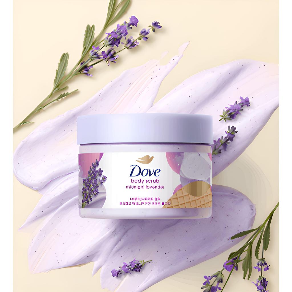Dove tělový peeling 298 g (4 typy)