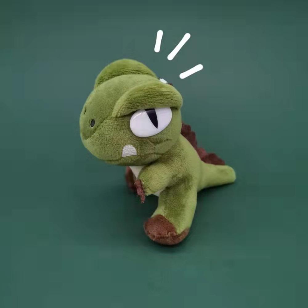 Cartoon Little Dinosaur Doll Cute Headband Korean Internet Celebrity Super Cute Headband Plush Hairpin Exquisite Brooch Hair Accessories