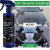 500ML Autopolitur-Wachs-Spray Keramikbeschichtung Nano Auto-Lackschutz-Versiegelung | Hydrophober Glasglanz & Kunststoffverkleidungs-Aufbereiter