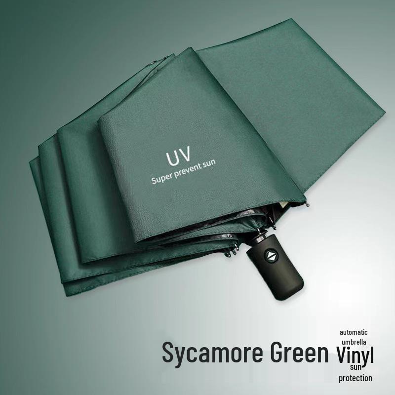 Large Automatic Sun & Rain Protection Umbrella - Customizable