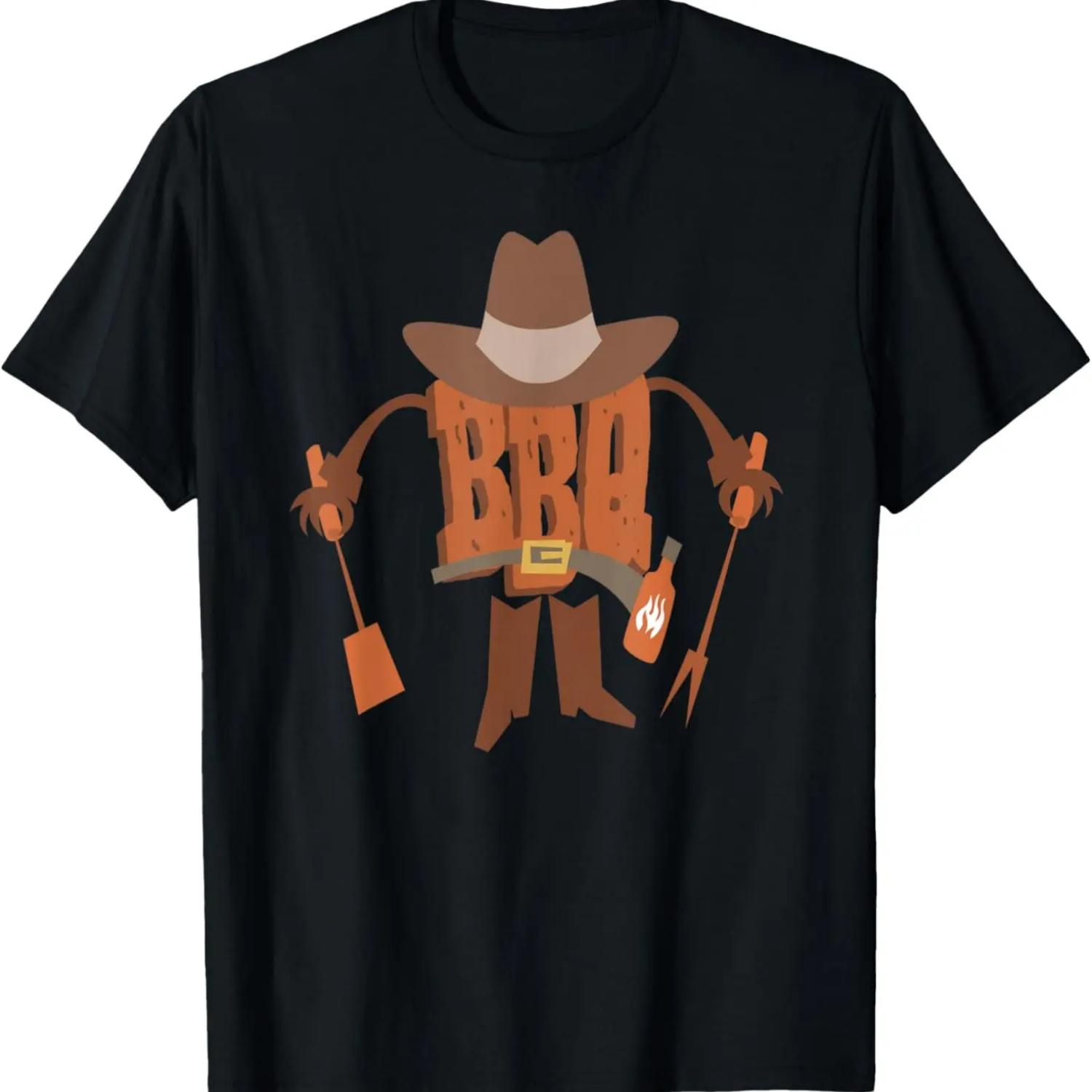 Texas _ Cowboy Barbecue T-shirt T-Shirt S