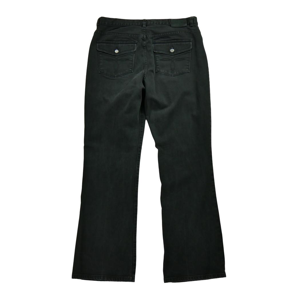 Women's Black Flare Jeans