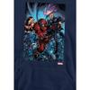 Marvel Mens X-Men Destroy Juggernaut Hoodie