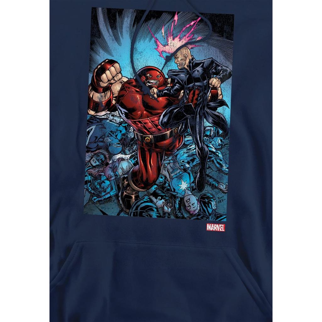 Marvel Mens X-Men Destroy Juggernaut Hoodie