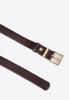 Wittchen Women's Leather Belt Narrow Brown Natural Leather