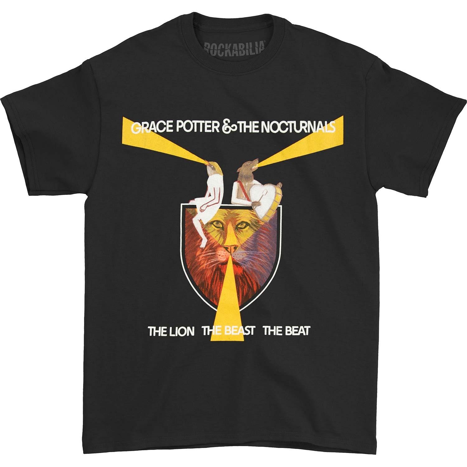 Men s Grace Potter And The Nocturnals Album Art T-shirt Small Black L