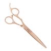 A Japanese Scissors Manufacturer Specializing In GTZ Pink Gold Titanium Scissors for Suitable for Hairdressers and DEEDS, (6.0 Inches) Left-handed