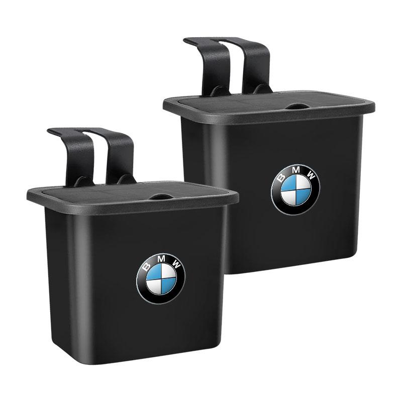 Car Seat Back Hanging Trash Can Storage Case Rear Row Organizer for BMW F01 F02 F30 F35 F34 3 4 5 GT 6 7 Series F10 F11 F12 F07