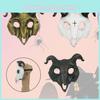 Goat Mask For Halloween And Carnival Parties High-quality Pu Animal Mask