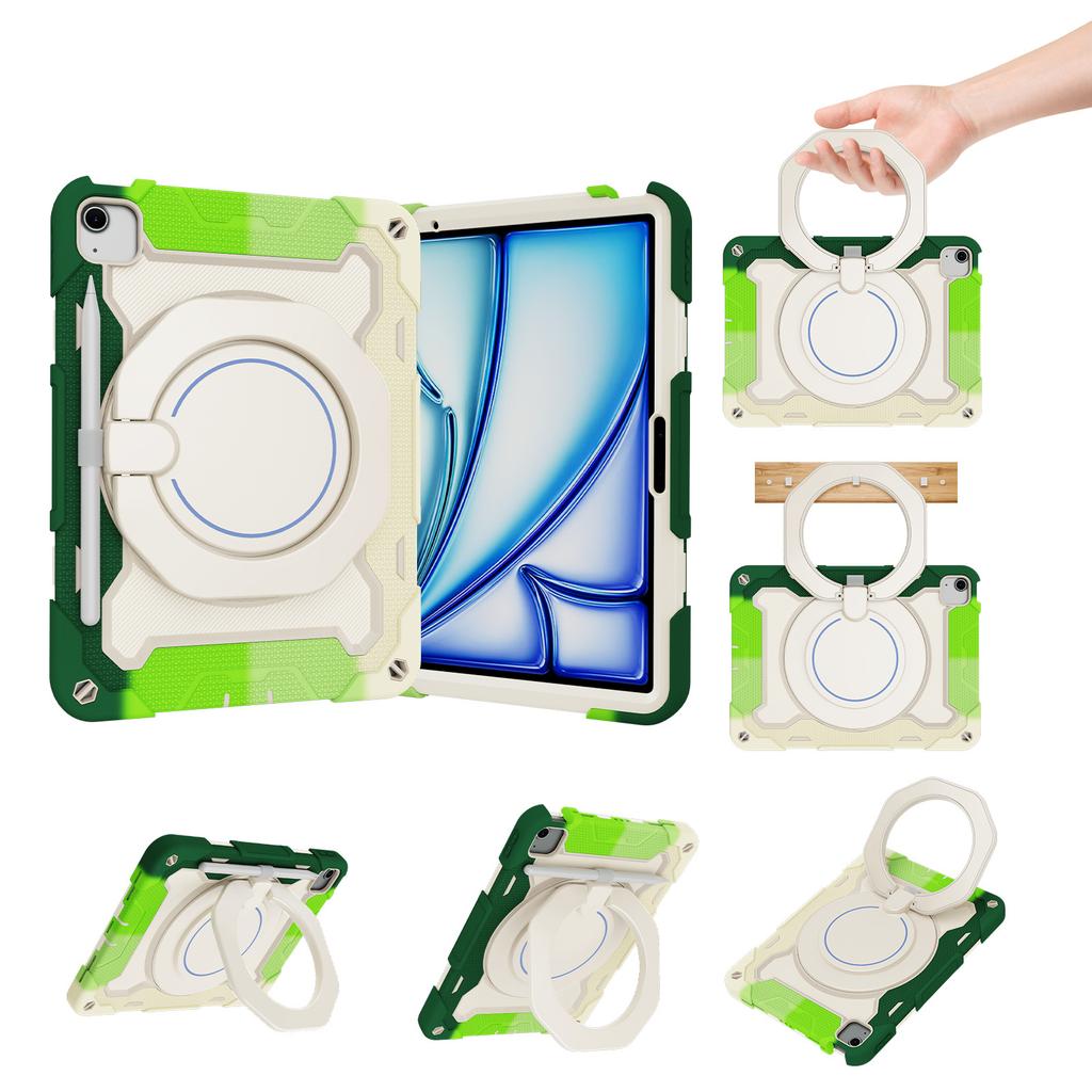 1111 for IPad Air11 (M1) Anti-drop with Rotating Bracket IPad (A11) 11 Inch Flat Cover