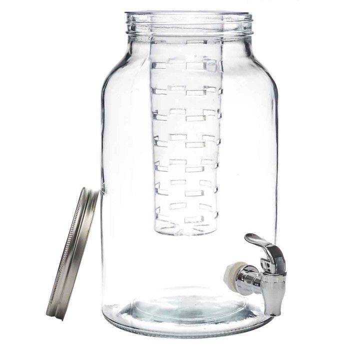 Fontaine à boisson - cook concept - avec infuseur - 5.5l - transparent