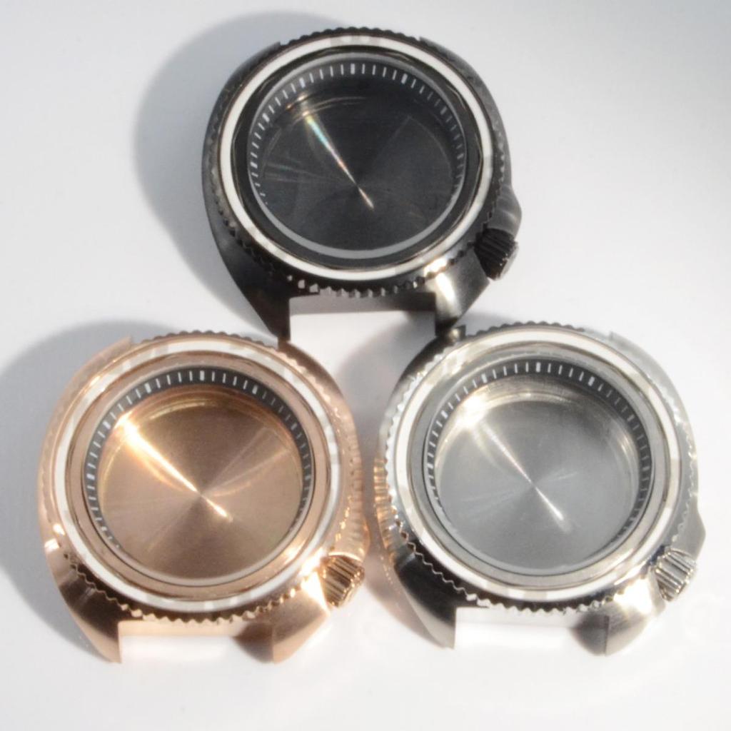 Stahl Wasserdichtes Gehäuse 42mm Uhrengehäuse für SUB GMT Uhren Mod NH3 NH35 NH36 NH73 NH38 NH39