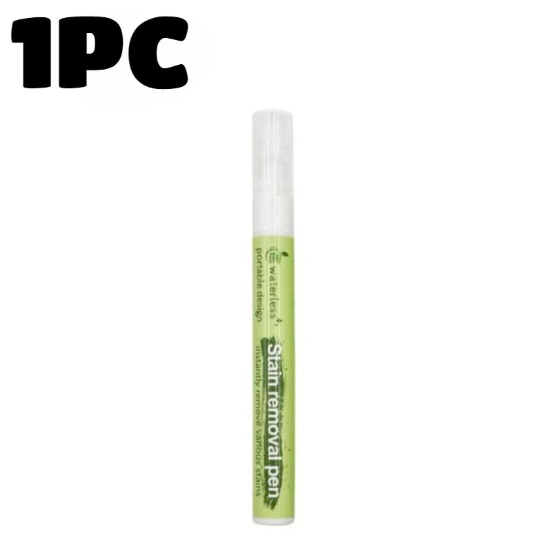 

Clothes Stain Remover Pen Washing Free Portable Cleaning Marking PenOil Red Wine Stain Remover for Small Greasy Filth on T-Shirt Green 1PC