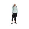 Under Armour Solid Color Zip Training Sports Stand Collar Jacket Women Jackets Green 1359081-936