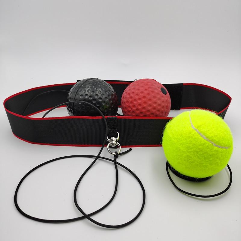 Head-Mounted Elastic Speed Ball for Boxing and Home Fitness