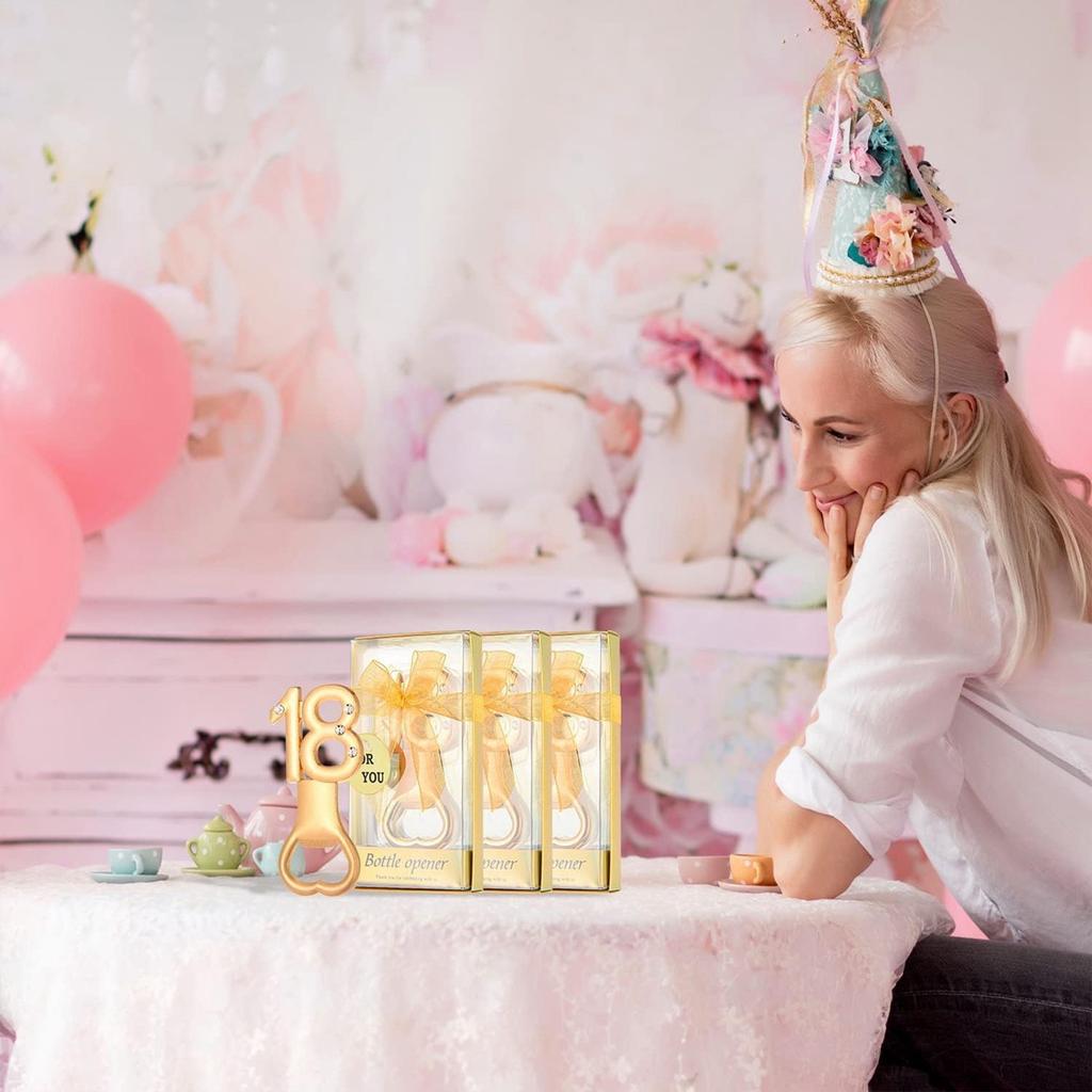 Geburtstagsflaschenöffner Geburtstagsmitbringsel Hochzeitsjubiläum für Gäste Bieröffner Partygeschenke Dekoration