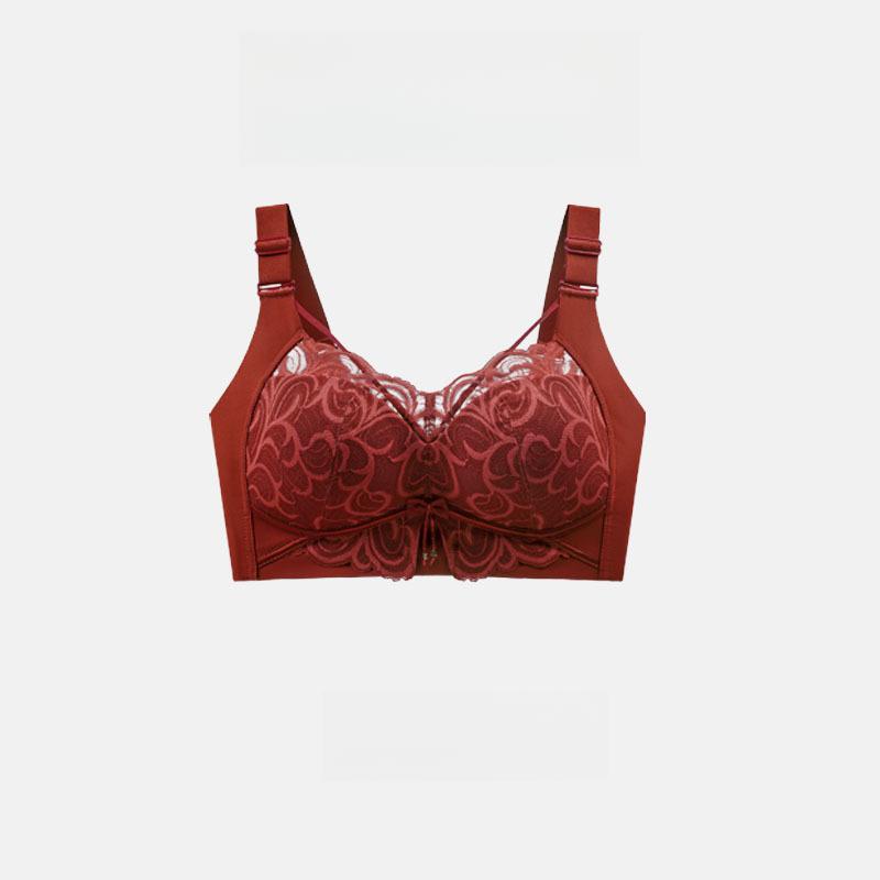 Adjustable Lingerie for Women Slim Gathered Bra Cinched Accessory Breast Anti Sagging Top Support Bra