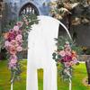 Artificial Flower Swag, Wall Swag Backdrop, Wedding Arch, Front Door Flowers