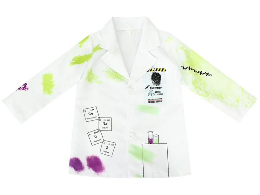 Kids' Mad Scientist Kindergarten Performance Costume