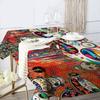 Kunst T-Takashi Tischdecke Geburtstagsparty Hochzeit Weihnachten Tischabdeckung Abwischbare Schreibtischdecke Dekor Abdeckungen Rechteckig