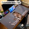 Large Mouse PadAyliva Custom Name Text Personalized Desk Mat Non Slip Gaming Pad