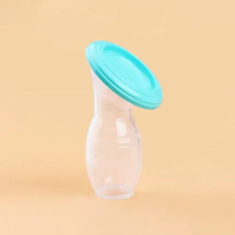 Baby Feeding Manual Breast Pump Partner Breast Collector Automatic Correction Breast Milk Silicone Pumps Maternity Products BPA
