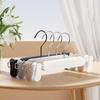 10PCS Plastic Strong Non-slip Pants Hanger Multi-functional Clothing Store Trousers Hanger New Design New Material Pants Rack