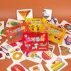 32 Pcs Enlightenment Card Matching Puzzle Early Education Cartoon Pattern Cognitive Boys Plus Girls Playthings