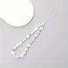 New Shaped Pearl Phone Lanyard, Wrist Phone Chain, Car Keychain, Bag Decoration, Phone Anti Loss Rope