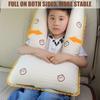 Car Travel Cushions Easy to Clean Soft Car Headrest Pillow Embroidered Animal Pattern Pillow Suitable for Kids & Adults
