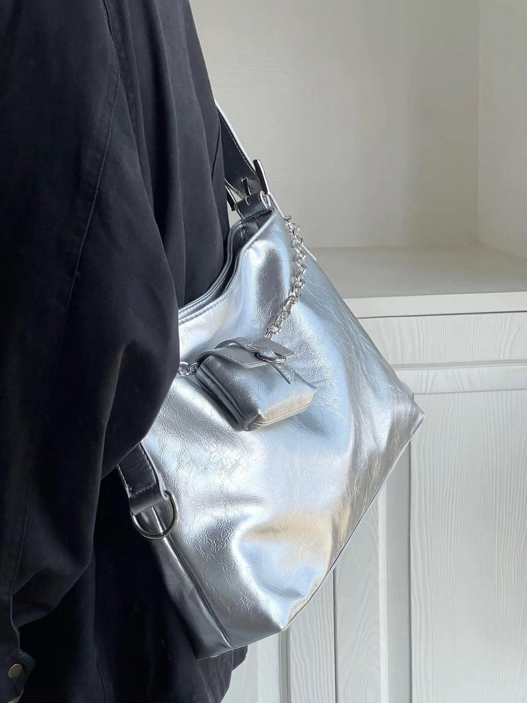 Chic Minimalist Underarm Shoulder Bag – Stylish, Versatile, Large Capacity Crossbody for Women