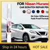 Caneta Reparadora de Pintura de Carro Dedicada Para Nissan Murano Acessórios de Reparo de Arranhões na Pintura Cinza KBY Branco QAB Preto KH3 Prata K23 Gr