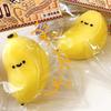 Cartoon Face Banana Squishies Anxiety Relief Fruit Squeeze Toys Desk Decor Party Prank Prop