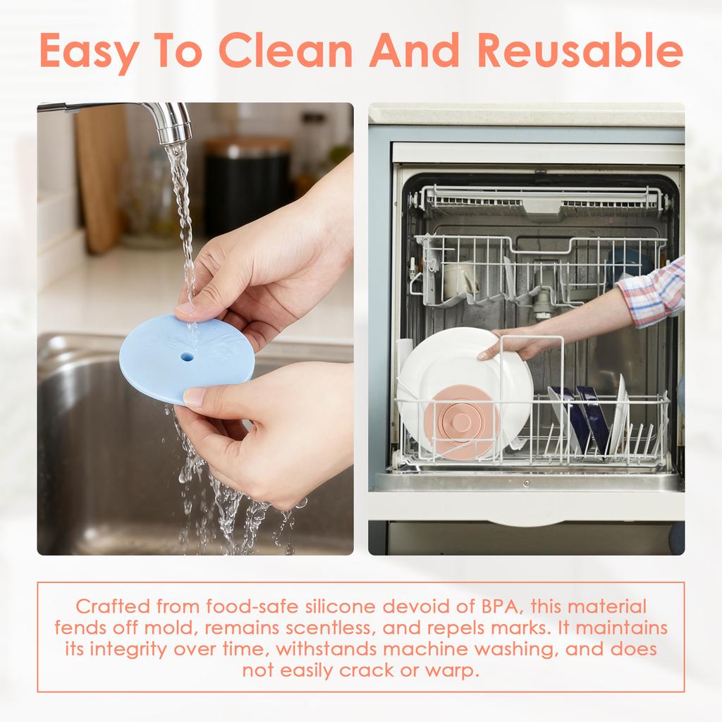 4Pcs Silicone Fermentation Lid Reusable Mason Jar Fermenter Cap with Date Tracker for Wide Mouth Mason Jars Kitchen Accessories