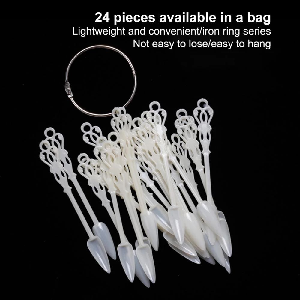 Ring Nail Showing Stand Fake Nail Display Tips Nail Polish Color Card Nail Polish Display Tips