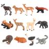 Cheetah Animal Model Collection Pvc Mini Figures For Dioramas And Home Decor