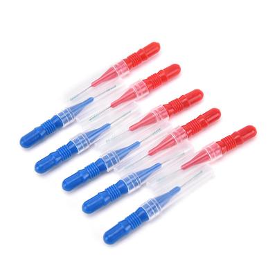 50X Clean Tooth Floss Head Hygiene Dental Plastic Interdental Brush Toothpick